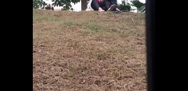  Indian lover kissing in park part 4